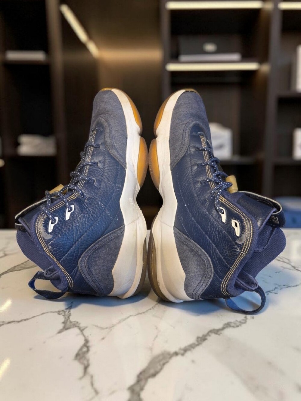 Nike Air Pippen 6 Denim Blue Basketball Sneakers Men's Shoes Size 11  705065-400 - Picture 7 of 14